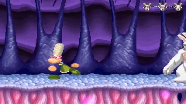 Rayman Raving Rabbids - All Bosses смотреть онлайн