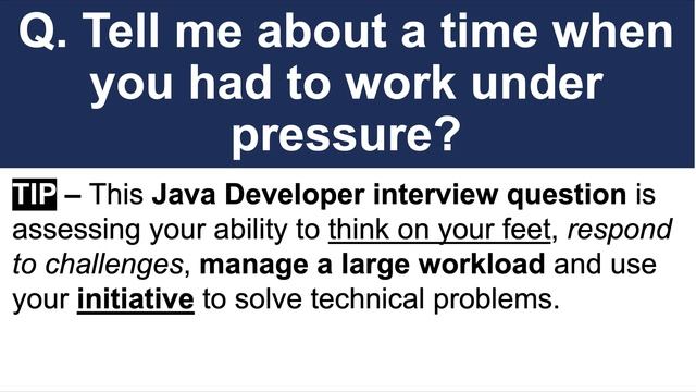 JAVA DEVELOPER Interview Questions And Answers! (JAVA Interview Questions, TIPS and ANSWERS!) смотреть онлайн