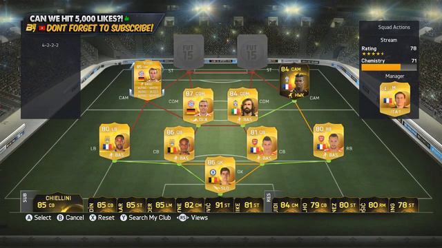 INSANE 1 MILLION COIN SQUAD BUILDER | FIFA 15 Ultimate Team смотреть онлайн