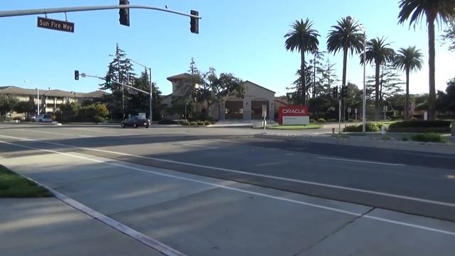 США. Санта Клара. Калифорния. Офис ORACLE смотреть онлайн