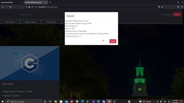 University Student/Teacher Manager Site Demo (Incomplete) (ASP.NET C# & MySQL) смотреть онлайн