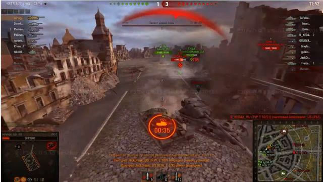 ПЕСОЧНИЦА WOT - БАГ С ПРОЛЕТАЮЩИМИ СНАРЯДАМИ БЕЗ УРОНА смотреть онлайн