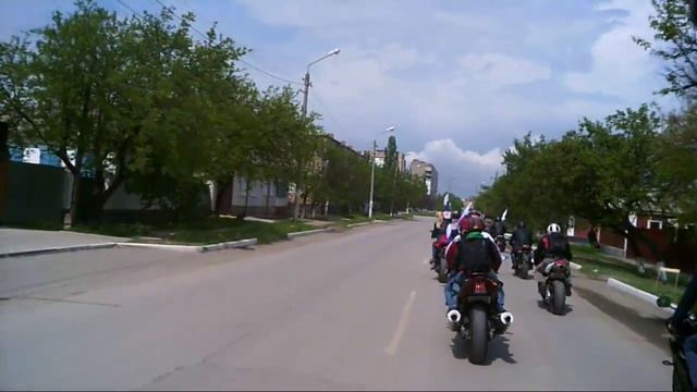 9мая Мотоколонна Каменск-Шахтинский День победы смотреть онлайн