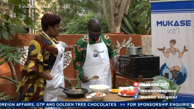 Ernest Asare Gyan prepares the best Angwamo (Oil Rice) смотреть онлайн