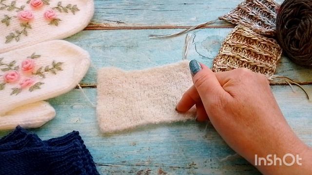 Начала детский джемпер. Вяжу митенки. Вышивка. Покупки. смотреть онлайн