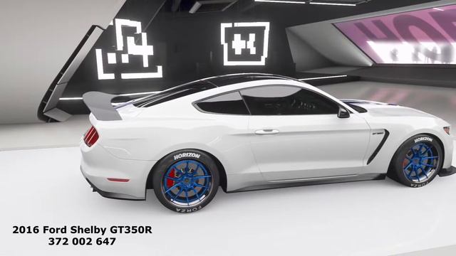 Forza Horizon 4 - Livery Showcase - 2016 Ford Shelby GT350R (Share code included) смотреть онлайн