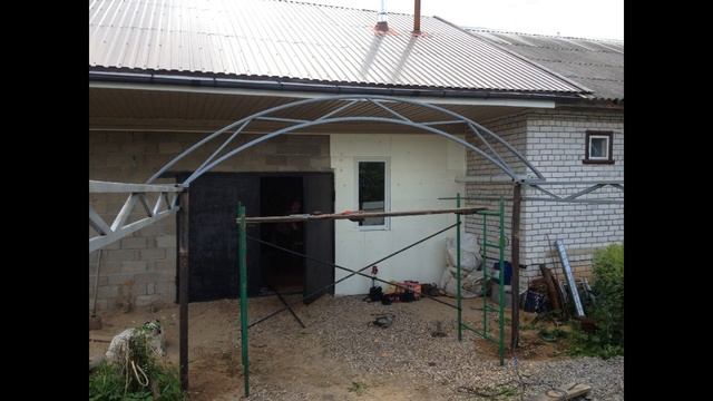 Навес под машину