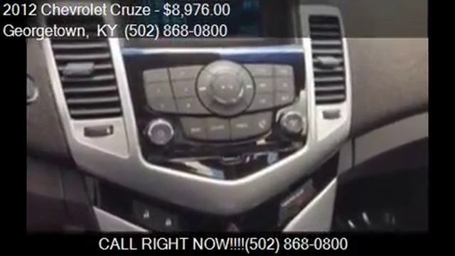 2012 Chevrolet Cruze LT 4dr Sedan w/1LT for sale in Georgeto смотреть онлайн