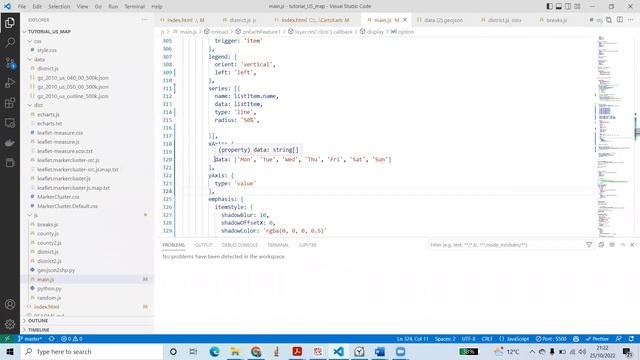Web mapping: Display PieCharts, Line Charts using Echart || Tutorial 10 || Leaflet | JS || WebGIS смотреть онлайн