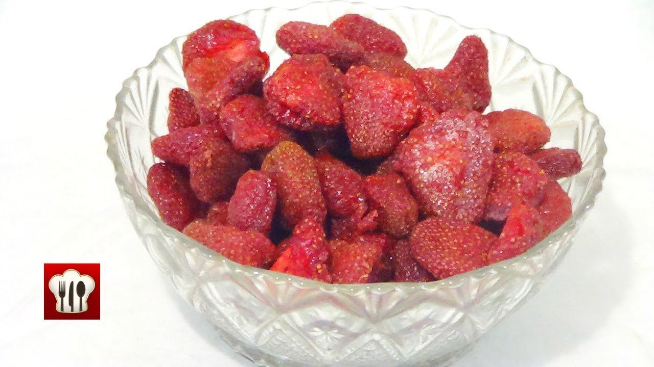 Вяленая Клубника на Зиму! Украшение Десертов