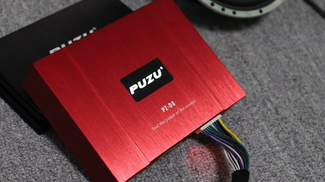 PZ-D8 car audio 4 in 8 out digital audio processor смотреть онлайн