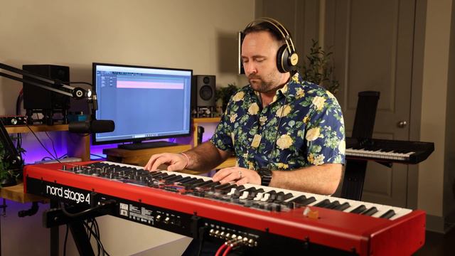 Nord Stage 4 - White Grand Piano - Raw Demo (no effects) смотреть онлайн