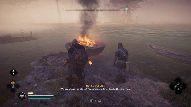 Blind Norseman Guided By Light Elves in Assassin's Creed: Valhalla смотреть онлайн