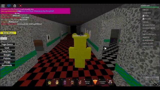 ROBLOX - FNAF play as golden freddy смотреть онлайн