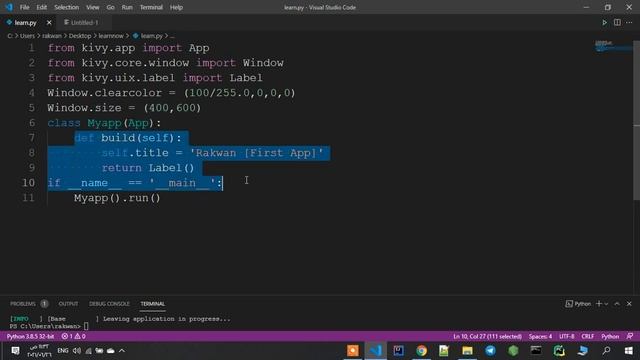 برمجة تطبيقات الهواتف بلغة بايثون كيفي : الدرس 9 : python kivy build mobile apps смотреть онлайн