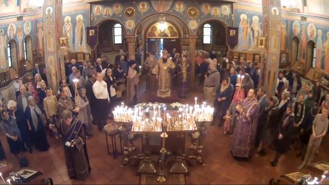 2017.03.04. Hierarchical Vigil. Всенощная архиерейским чином (English/Slavonic)