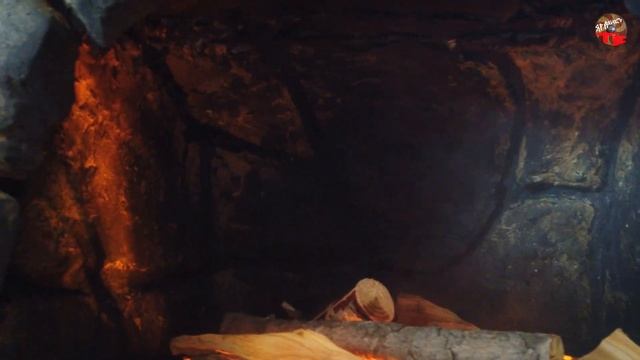 Камин в стиле рустик своими руками за 3 дня!Обзорное видео.Декор.Дёшево.rustic fireplace.Handmade. смотреть онлайн