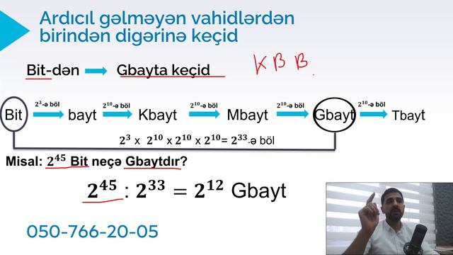 Ölçü vahidləri dərs izahı | İnformatika | Orxan Məmmədov смотреть онлайн