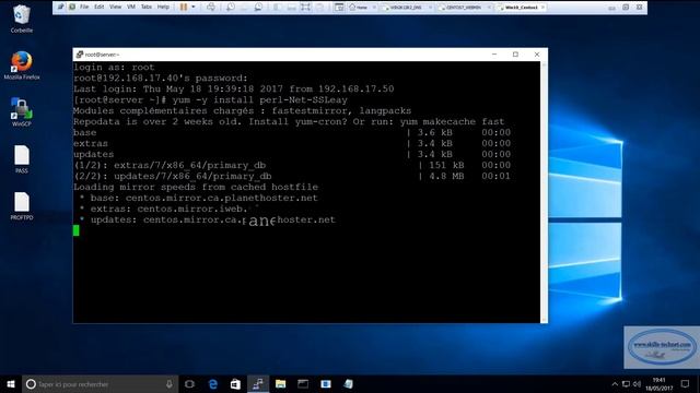 VLI011 : Installation de Webmin sous Linux CentOS 7 смотреть онлайн