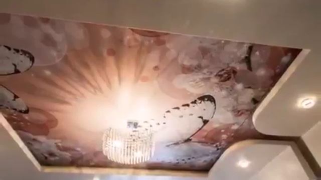 Натяжные потолки в гостиной - Слайдшоу | Потолок Мастер смотреть онлайн