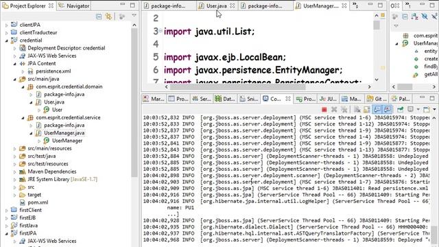 seance3 1JSF EJB JPA смотреть онлайн