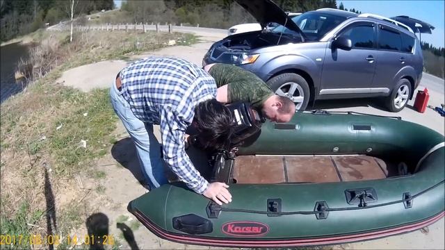 Первый раз на лодке. смотреть онлайн