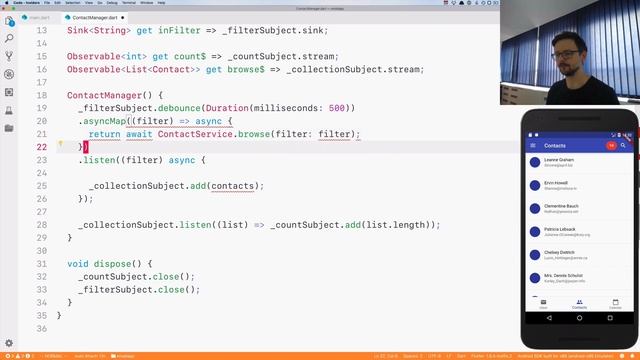 Flutter in Practice - E34: RxDart Map, Async Map, Switch Map смотреть онлайн