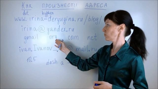 Как произнести ЭЛЕКТРОННЫЙ АДРЕС по-английски / Лексика английского / General English смотреть онлайн