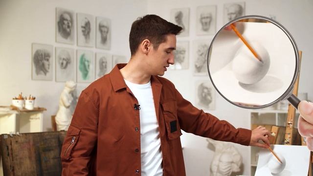 Делаем ЖИВУЮ картину! / Как правильно нарисовать тень? смотреть онлайн