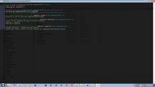 How to create a war file in spring boot application смотреть онлайн