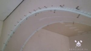 Отделка арки