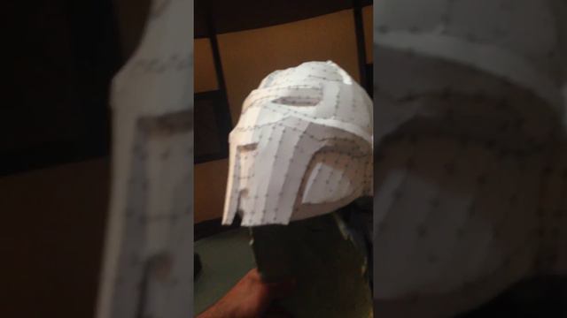 Mortal Kombat 9 Sektor Pepakura helmet. смотреть онлайн