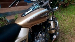 купил Bajaj Avenger 220 эмоции после первой поездки, осмотр серебристого баджаж Avenger crus