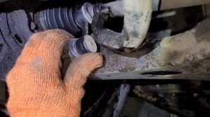 SUBARU (Субару) OUTBACK устраняем стук в ходовой.Как заменить стойку стабилизатора (перед)?Детально