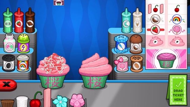Papa’s Cupcakeria Playthrough смотреть онлайн
