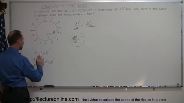 Calculus - Derivatives And Related Rates (1 Of 24) Increasing Radius