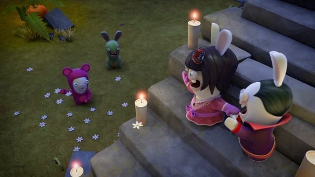 Les Lapins crétins Invasion - Le mariage de Draculapin (S4E61) смотреть онлайн