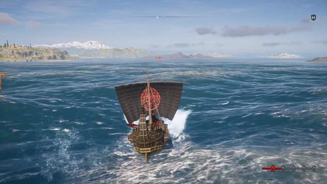 Assassin's Creed Odyssey (PS5) HDR Sailing from Sparta to Athens [Next-Gen HDR /4K] смотреть онлайн