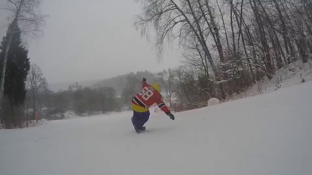 Сноуборд в ГК Степаново на GoPro и Feiyu G4 под Boy Epic - People Are Awesome смотреть онлайн