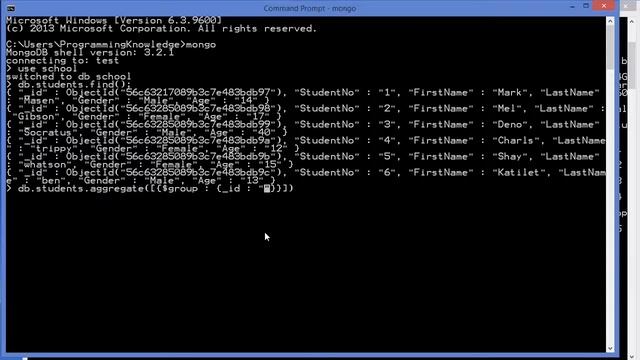 MongoDB Tutorial for Beginners 13 MongoDB Aggregation смотреть онлайн