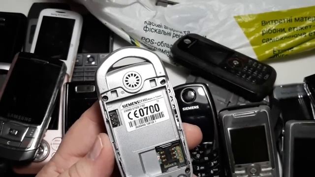 75 Телефонов из Германии за 25$ часть #2. Nokia. Lg. Sharp. Samsung. Sony Ericsson. Sagem. Siemens