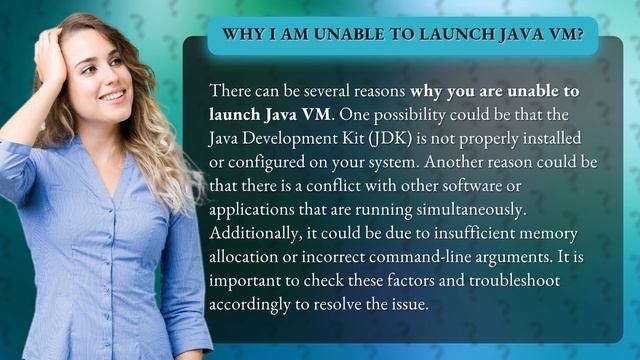 Why I am unable to launch Java VM? смотреть онлайн