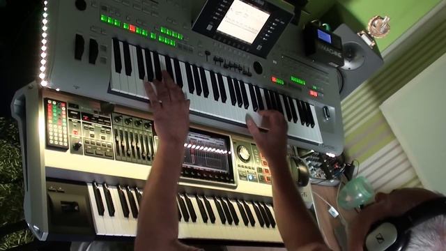 airwolf theme - remixed on Fantom and Tyros 3 смотреть онлайн