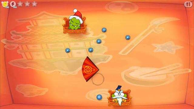 Cut The Rope: Time Travel - Level 9-11 [Asian Dynasty] 3 Stars Walkthrough смотреть онлайн