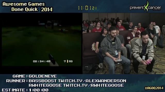 Goldeneye 007 :: SPEED RUN (0:24:01) (Co-op) #AGDQ 2014 [N64] смотреть онлайн