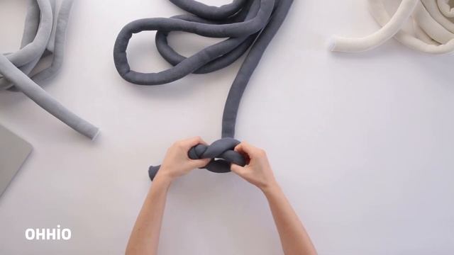 Making a chain with super chunky yarn | Ohhio смотреть онлайн