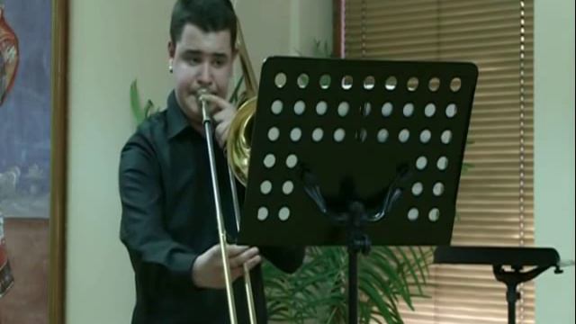 Strahinja Egic,Marcello sonata No2. I,II e minor for trombone смотреть онлайн