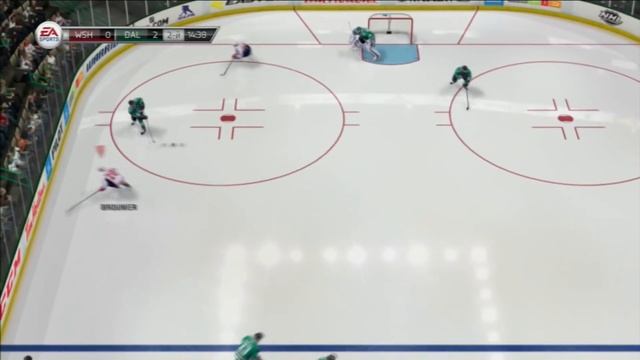 Washington-Dallas [Первый взгляд NHL 14] смотреть онлайн