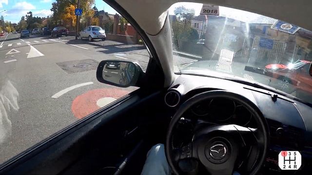 MAZDA 3 BK -2006- (1.4 84HP) POV Test Drive