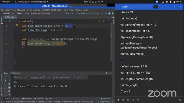 Insight Us Coding.ID "Basic Kotlin Programming Languange" смотреть онлайн